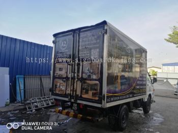 TRUCK ADVERTISING | LORRY ADVERTISEMENT | LORRY WRAPPING | VEHICLE STICKER SERVICE AT SRI PETALING | BANDAR KINRARA | PUCHONG BANDAR PUTERI | BUKIT JALIL | PUNCAK JALIL | SAUJANA IMPIAN