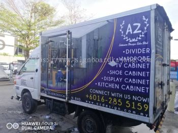 TRUCK ADVERTISING | LORRY ADVERTISEMENT | LORRY WRAPPING | VEHICLE STICKER SERVICE AT SRI PETALING | BANDAR KINRARA | PUCHONG BANDAR PUTERI | BUKIT JALIL | PUNCAK JALIL | SAUJANA IMPIAN