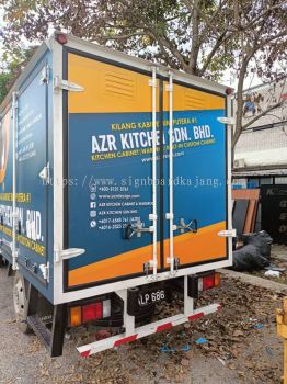 TRUCK ADVERTISING | LORRY ADVERTISEMENT | LORRY WRAPPING | VEHICLE STICKER SERVICE AT SRI PETALING | BANDAR KINRARA | PUCHONG BANDAR PUTERI | BUKIT JALIL | PUNCAK JALIL | SAUJANA IMPIAN