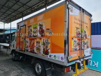 TRUCK ADVERTISING | LORRY ADVERTISEMENT | LORRY WRAPPING | VEHICLE STICKER SERVICE AT SRI PETALING | BANDAR KINRARA | PUCHONG BANDAR PUTERI | BUKIT JALIL | PUNCAK JALIL | SAUJANA IMPIAN