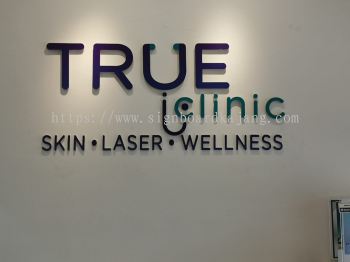 True Clinic PJ  - 3D Box Up Lettering Or Logo