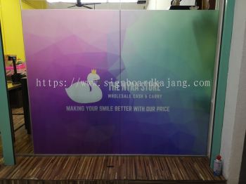 Qowl Signature Trading Klang  - Frosted Sticker Of Glass