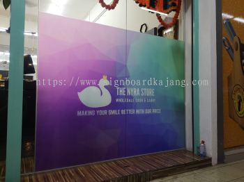 Qowl Signature Trading Klang  - Frosted Sticker Of Glass