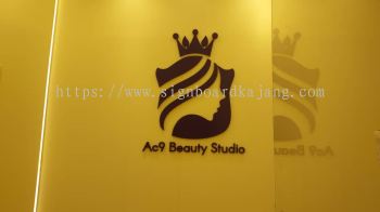 Ac9 Beauty Studio Cheras - 3D Box Up Lettering Or Logo