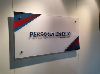 Persona Energy Klang - Acrylic Poster Frame With 3D lettering