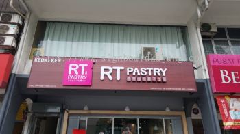 RT Pastry Sri Petaling - 3D lettering Signage With LED Frontlit