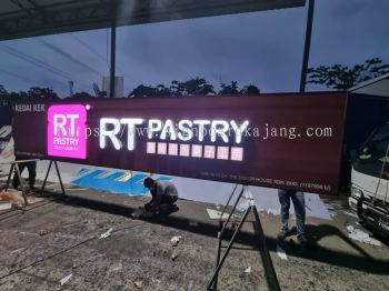 RT Pastry Sri Petaling - 3D lettering Signage With LED Frontlit