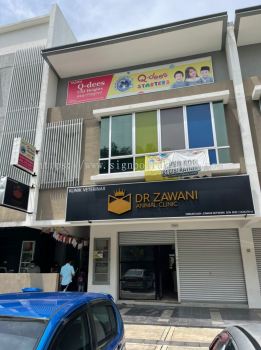 Reka konsep Subang Jaya - 3D Box Up Led Backlit Signboard