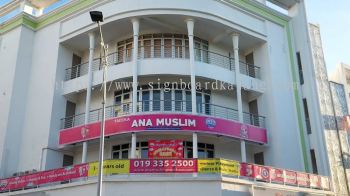 Ana Muslim Putrajaya - 3D Box Up Lettering Signboard With Non LED