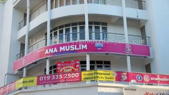 Ana Muslim Putrajaya - 3D Box Up Lettering Signboard With Non LED