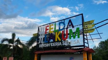 Felda Lakum Lancang - 3D Box Up Lettering Or Logo