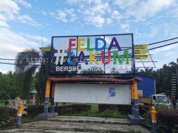 Felda Lakum Lancang - 3D Box Up Lettering Or Logo