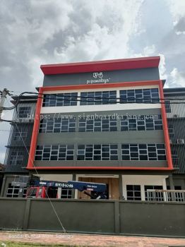 Doluvo Sdn Bhd Pucak Alam  - 3D Box Up Lettering Signboard With Non LED