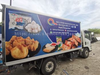 Q&A Food Resource klang - Trucks Lorry Sticker