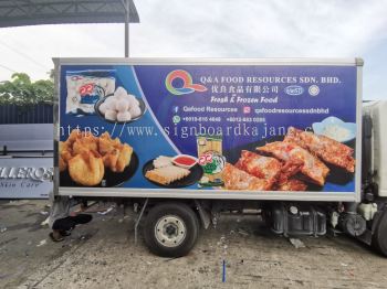 Q&A Food Resource klang - Trucks Lorry Sticker