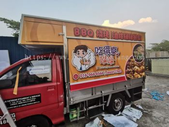 FOOD TRUCK BRANDING STICKER WRAPPING SERVICE AT SHAH ALAM | SRI MUDA | USJ | PUCHONG JAYA | KELANA JAYA | TTDI