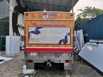 FOOD TRUCK BRANDING STICKER WRAPPING SERVICE AT SHAH ALAM | SRI MUDA | USJ | PUCHONG JAYA | KELANA JAYA | TTDI