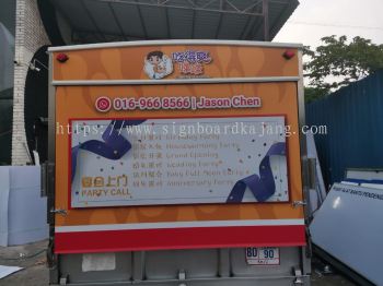 FOOD TRUCK BRANDING STICKER WRAPPING SERVICE AT SHAH ALAM | SRI MUDA | USJ | PUCHONG JAYA | KELANA JAYA | TTDI