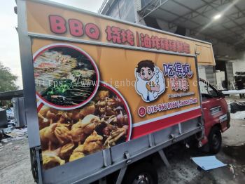 FOOD TRUCK BRANDING STICKER WRAPPING SERVICE AT KUALA LUMPUR (KL) | KUALA SELANGOR | KUBU GAJAH | LABU | LEMBAH PAYA | LENGGENG