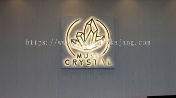 Muse Crystal Puchong -3D Box Up Led Backlit Signboard