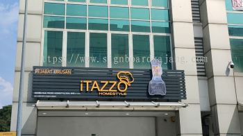 Itazzo Homestyle Puchong - Aluminum hollow Frame 3D LED Frontlit