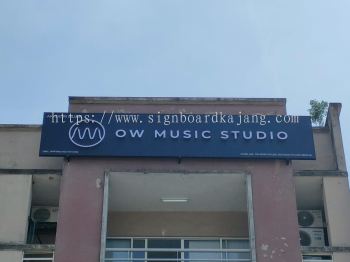 Ow Music Studio Sri Petaling - 3D LED Box Up Signboard-Frontlit