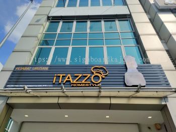 Itazzo Homestyle Puchong - Aluminum hollow Frame 3D LED Frontlit