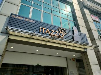 Itazzo Homestyle Puchong - Aluminum hollow Frame 3D LED Frontlit