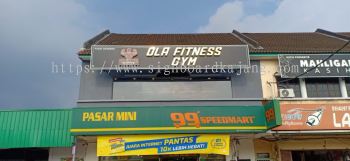 Ola Fitness Taiping  -3D Box Up Led backlit Signboard 