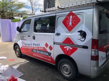 Smart Pest Klang - Van Sticker 