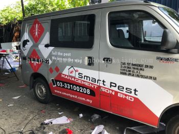 Smart Pest Klang - Van Sticker 