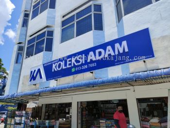 Koleksi Adam Klang -3D Box Up Signboard -Frontlit 