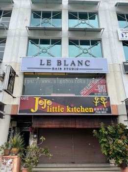 Le blanc Puchong  - 3D Box Up Backlit Signboard 