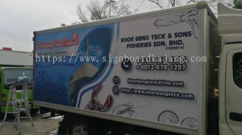 Khor Beng Teck Klang - Truck Lorry Sticker 