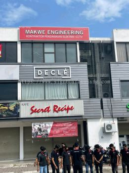 Makwe Engineering Shah alam  - 3D box Up Lettering Signboard With Non LED 