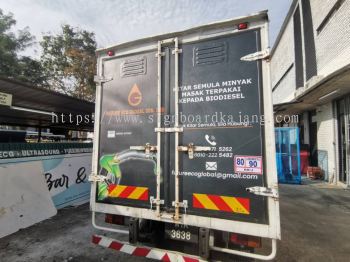 Future Eco Global Klang - Truck Lorry Sticker 