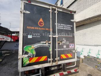 Future Eco Global Klang - Truck Lorry Sticker 