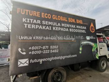 Future Eco Global Klang - Truck Lorry Sticker 