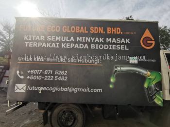 Future Eco Global Klang - Truck Lorry Sticker 