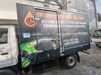 Future Eco Global Klang - Truck Lorry Sticker 