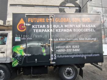 Future Eco Global Klang - Truck Lorry Sticker 