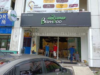 Asian Food Klang - 3D LED Box Up Signboard -Frontlit 