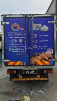 Q&A Food  Klang - Truck Lorry Sticker 