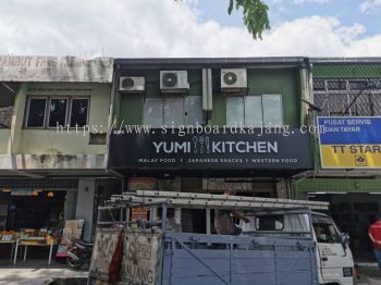 Yumi Kitchen Gombak- 3D LED Box Up Signboard -Frontlit 