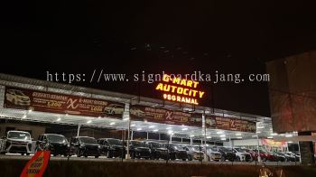 G- mart Kajang - 3D LED Conceal Box Up Signboard 