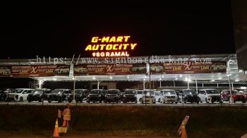 G- mart Kajang - 3D LED Conceal Box Up Signboard 