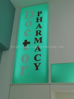 Dr M Pharmacy Semenyik - 3D Box Up Lettering or logo 