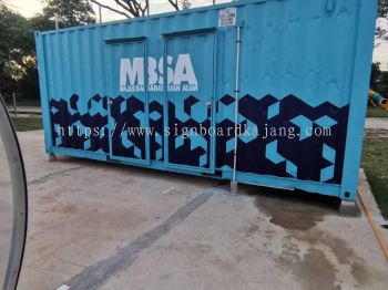 velocity Sport Shah Alam - Container Sticker 