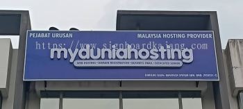 Myduniahosting KL - 3D LED Box Up Signboard -Frontlit 