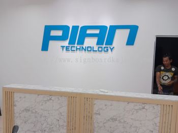 Pian Technology Shah Alam - 3D LED Box Lettering or logo 